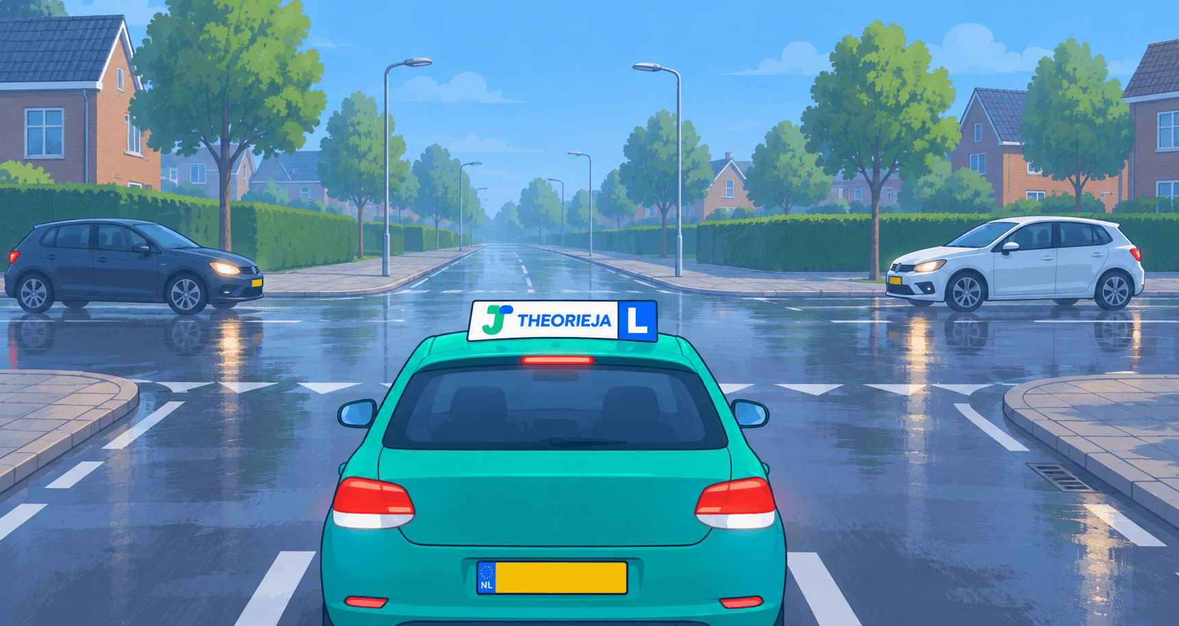 Voorrang op een gelijkwaardig kruispunt: wie mag eerst?